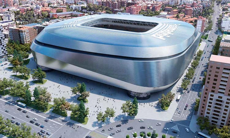 sân vận động santiago bernabeu