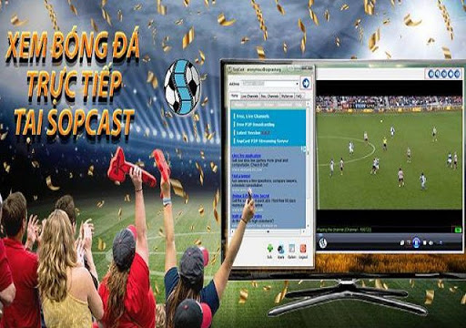 xem bóng đá trực tuyến bằng sopcast