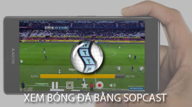 xem bóng đá trực tuyến bằng sopcast