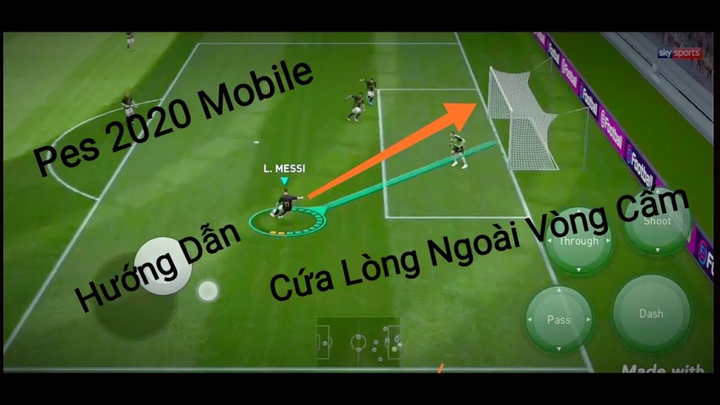 cách cứa lòng trong pes 2020