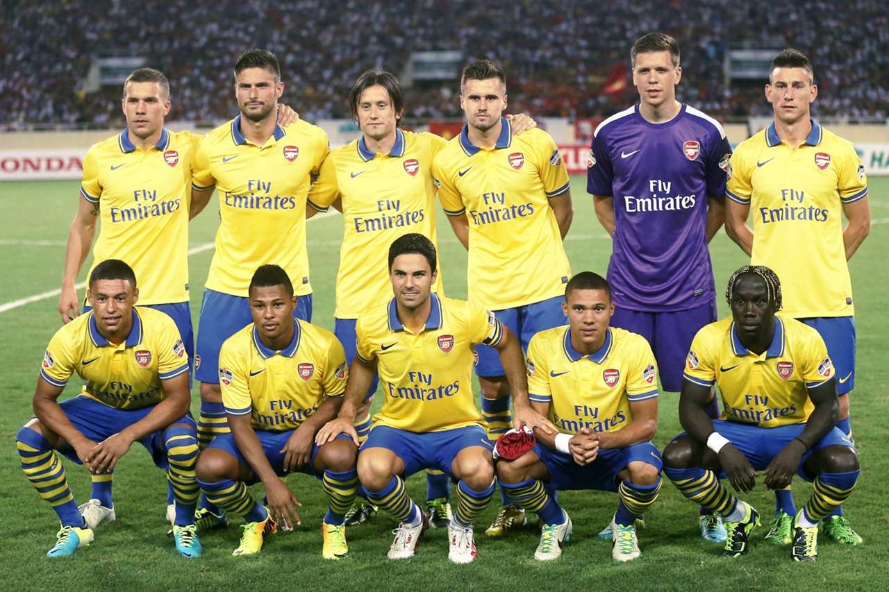 đội hình arsenal 2013